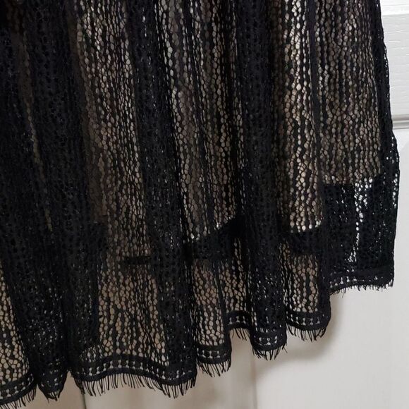 Dkny black and cream cocktail dress size 10 - Picture 7 of 8